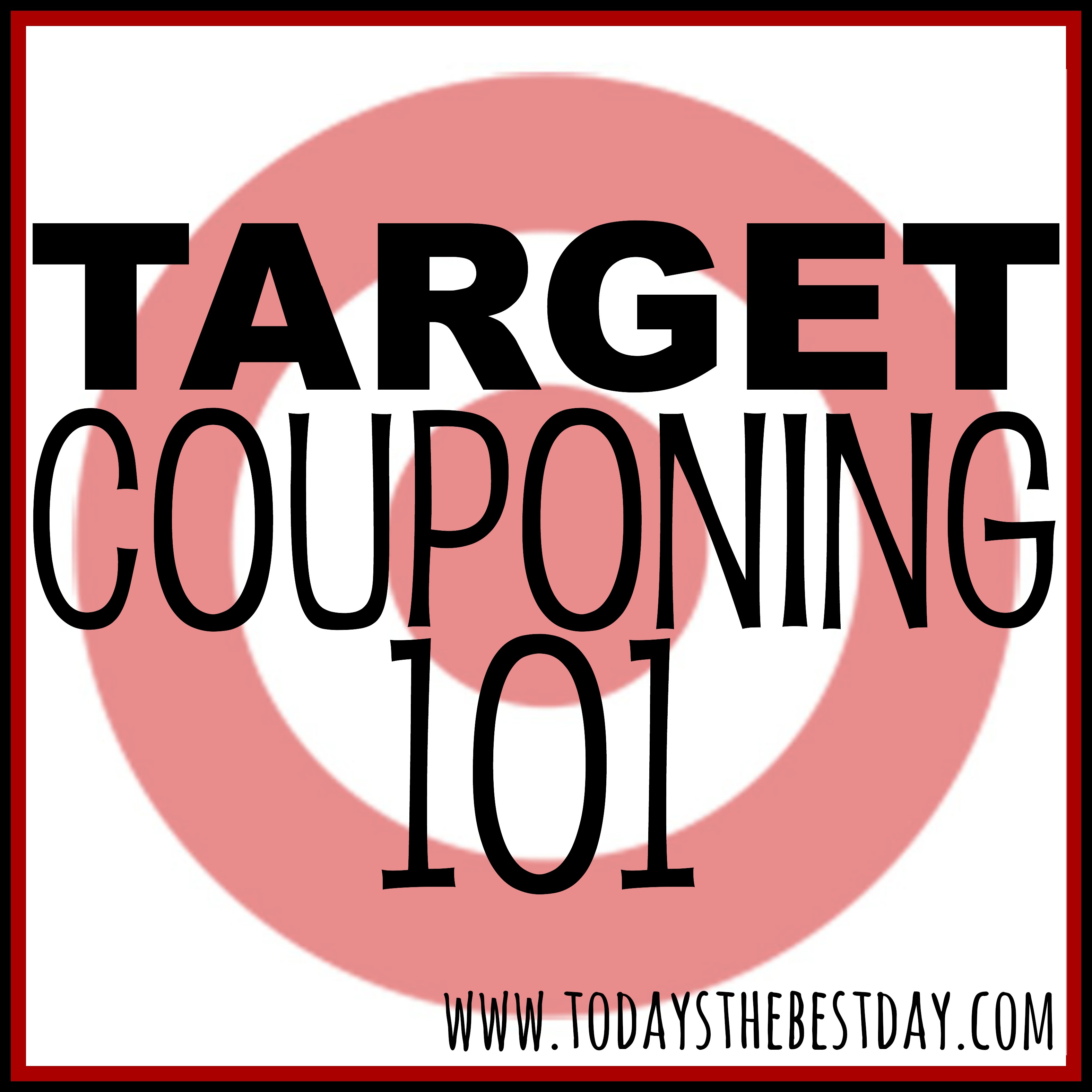 Target Couponing 101 - Today's the Best Day