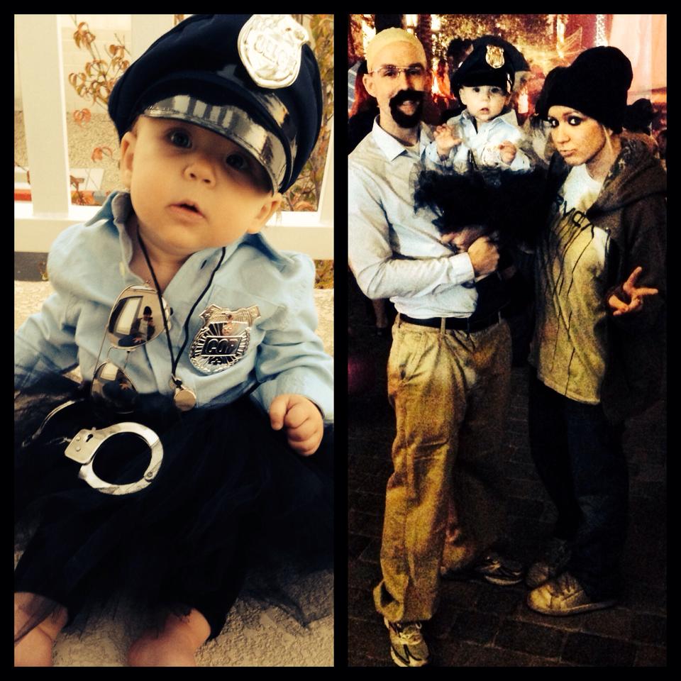 Walt, Jesse & a Police Officer - Homemade costumes! Breaking Bad!