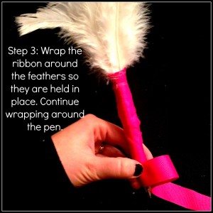 DIY Feather Pen Step 3