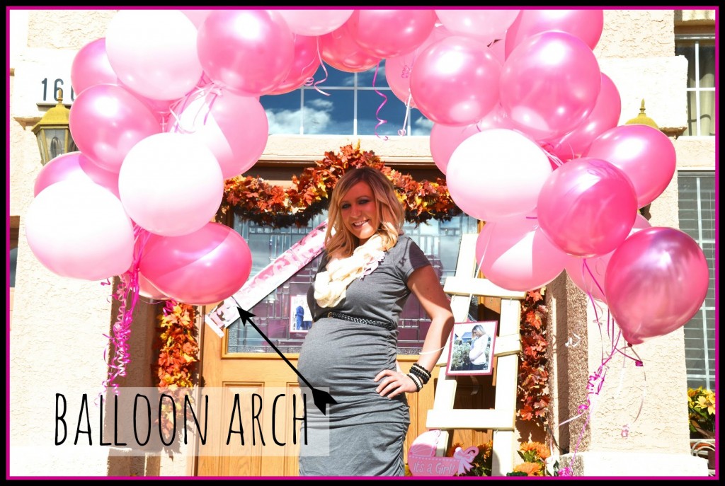 Baby Shower Balloon Arch