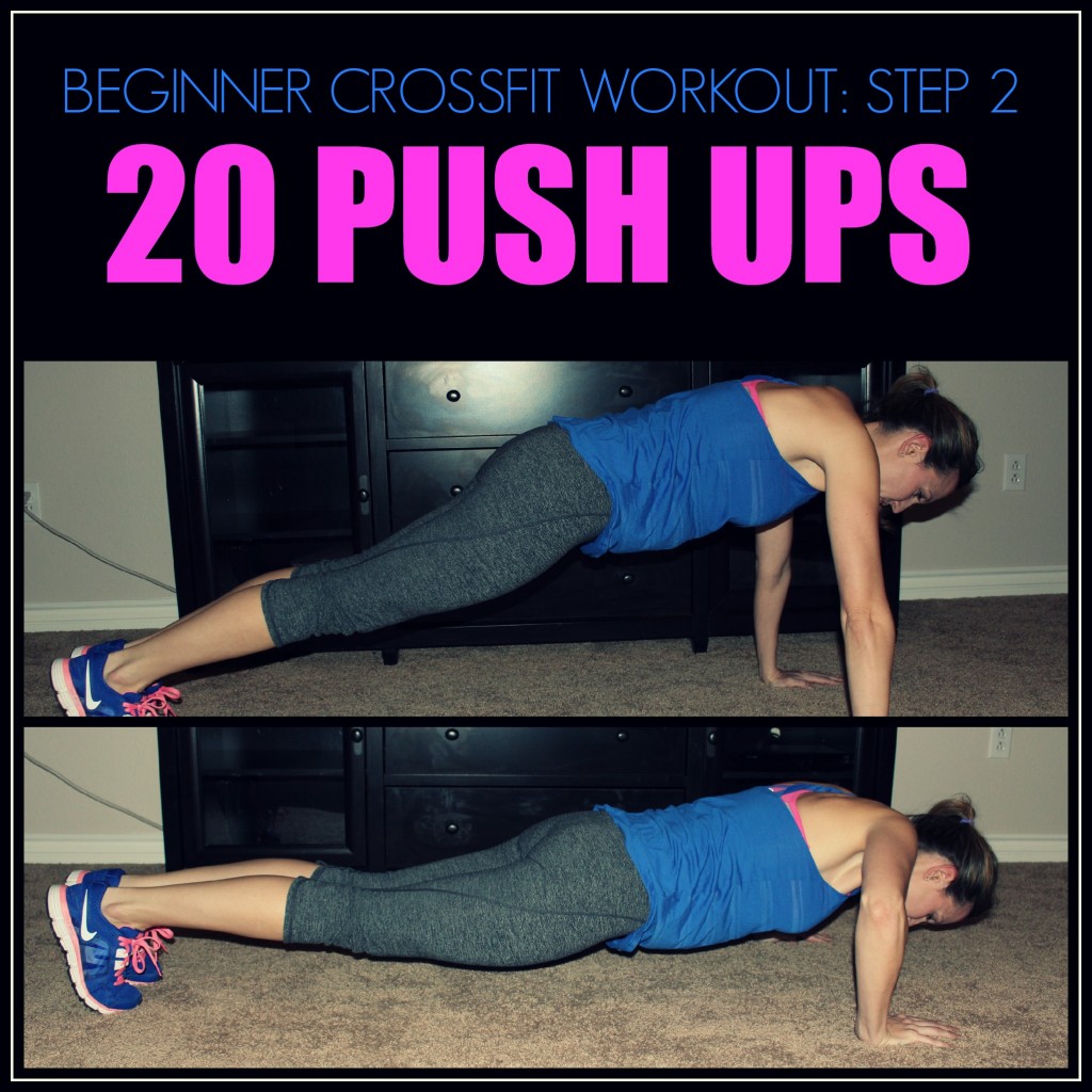 Beginner Crossfit Workout Step 2 Push Ups