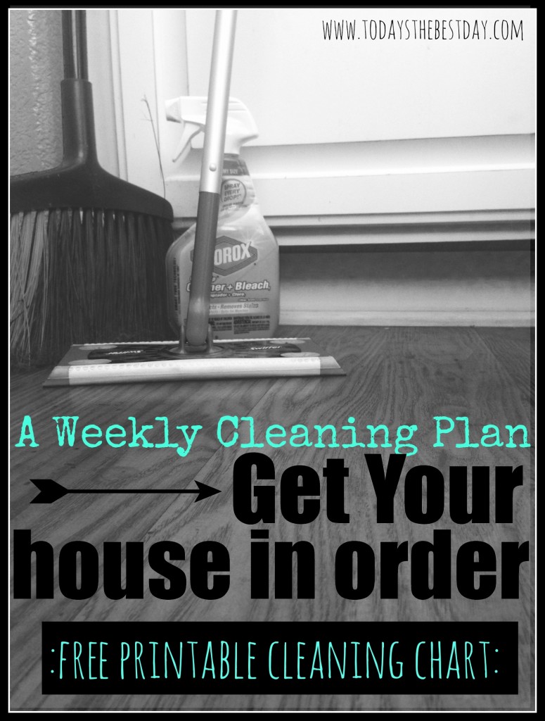 Weekly Cleaning Plan