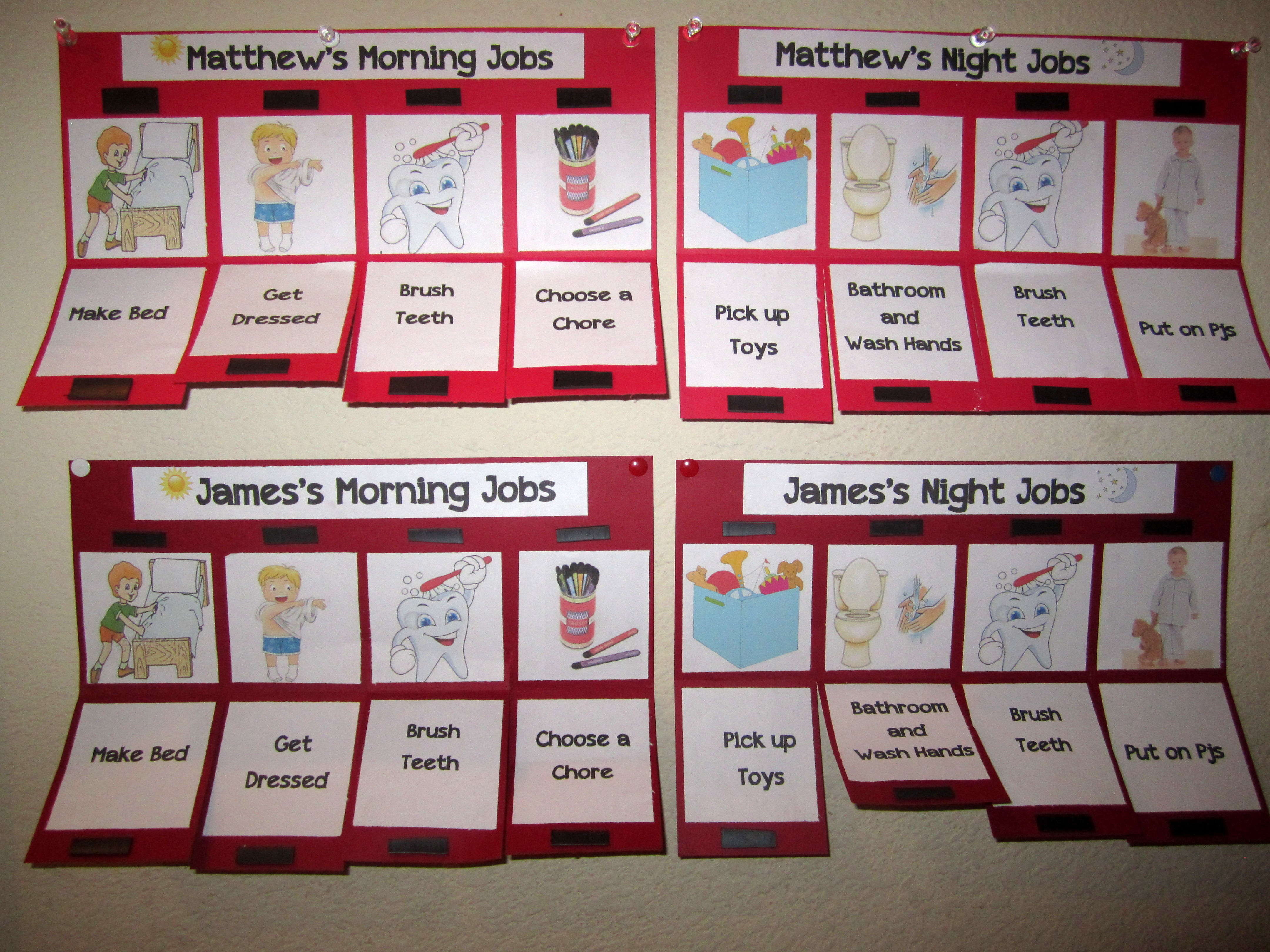 Ideas For Childrens Chore Charts