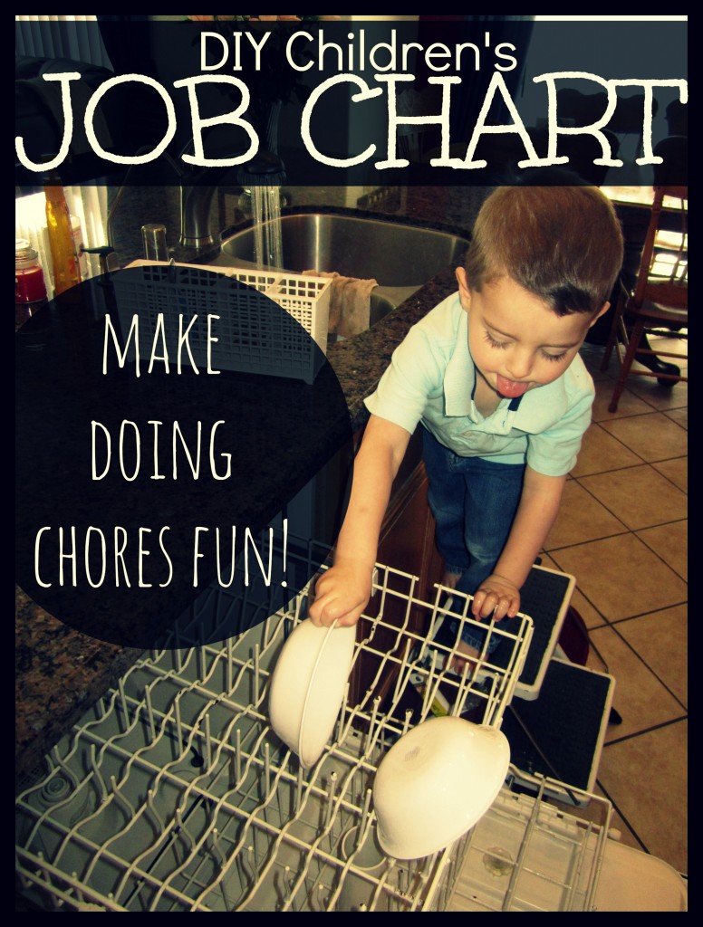 DIY Children's Job Chart