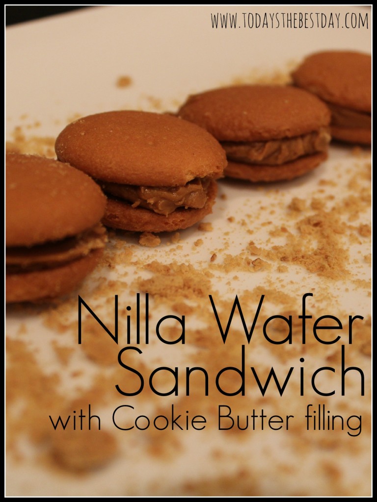 Nilla Wafer Sandwich with Cookie Butter