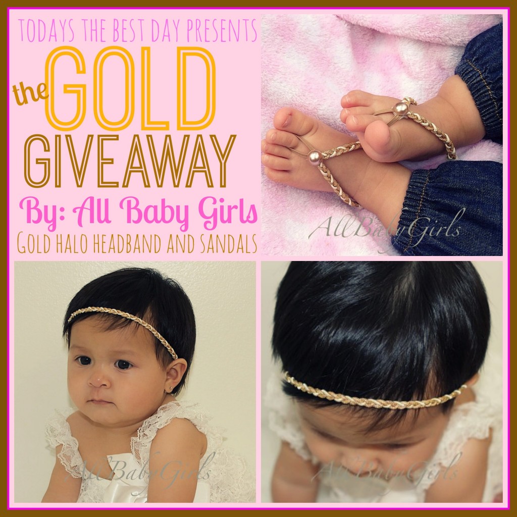 The Gold Giveaway By All Baby Girls