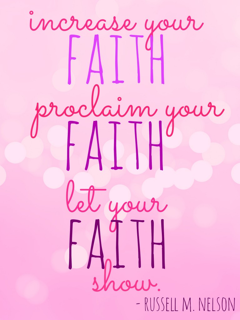 increase your faith