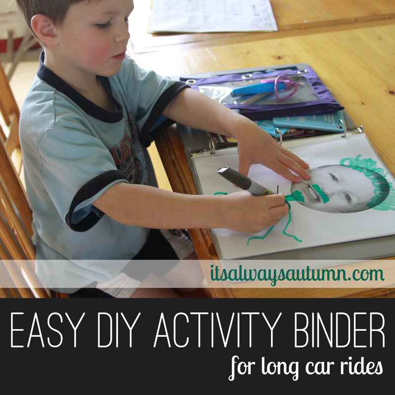 DIY Activity Binder