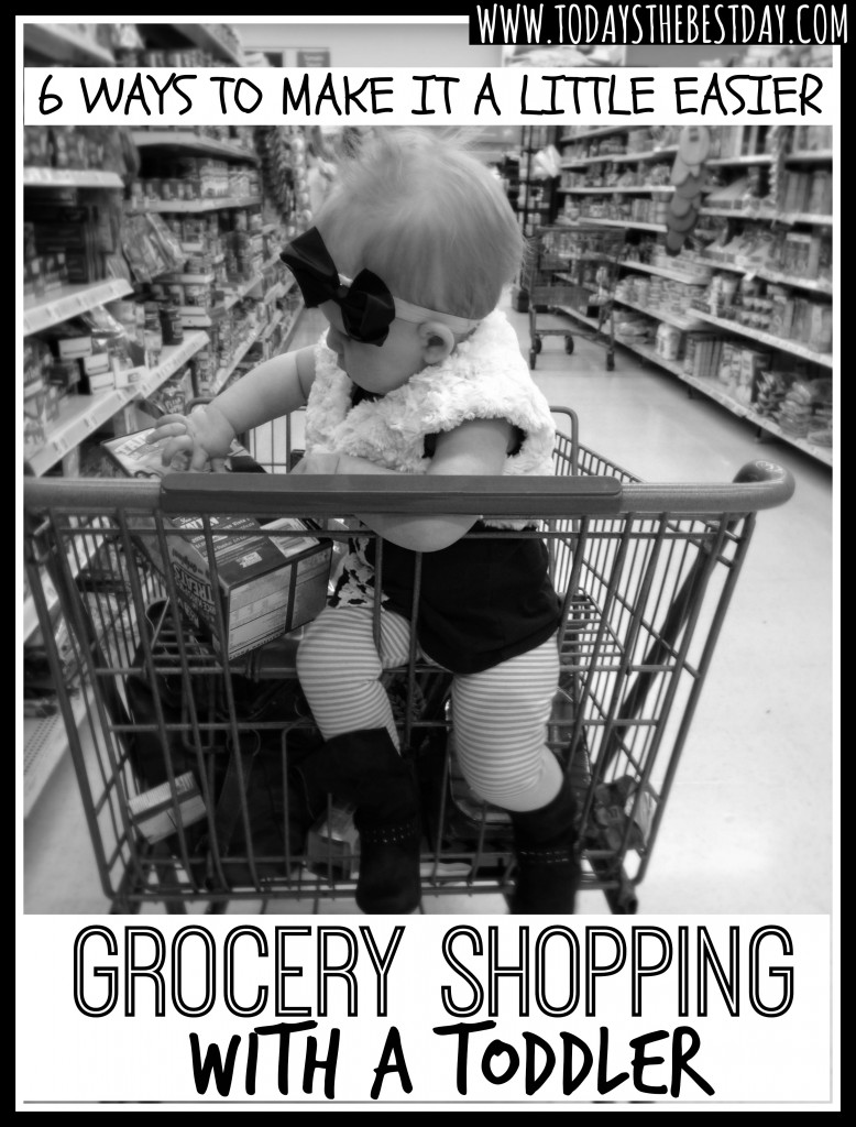 Grocery Shopping With A Toddler