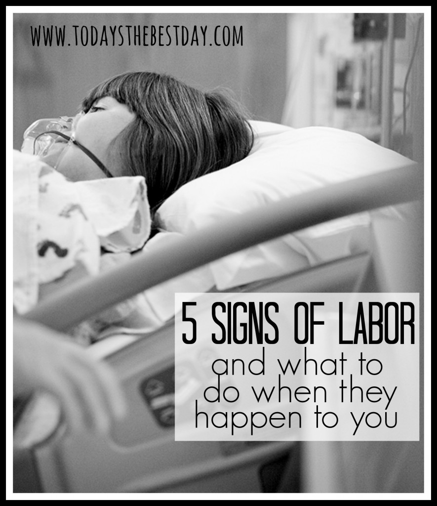 5 signs of labor