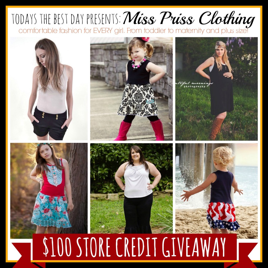 Miss Priss Clothing Giveaway