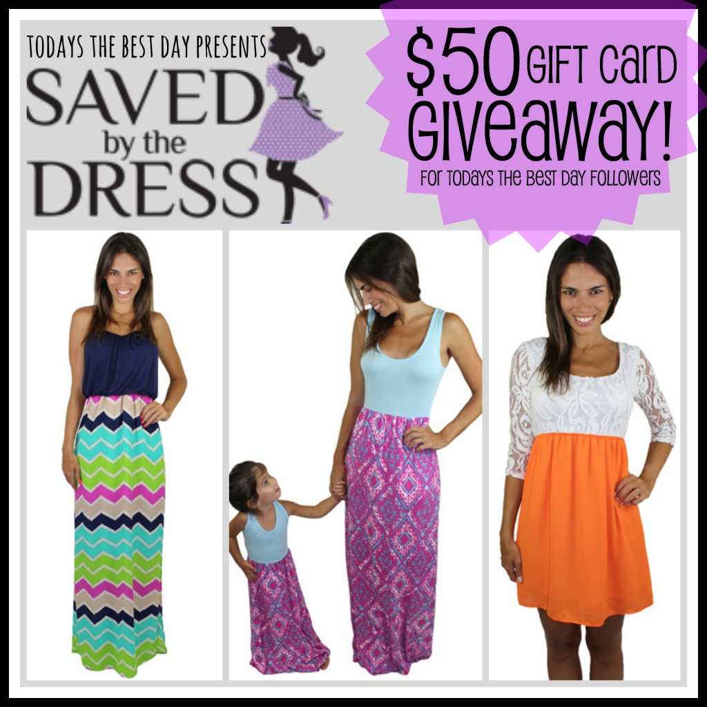 SAVED BY THE DRESS - $50 Giveaway