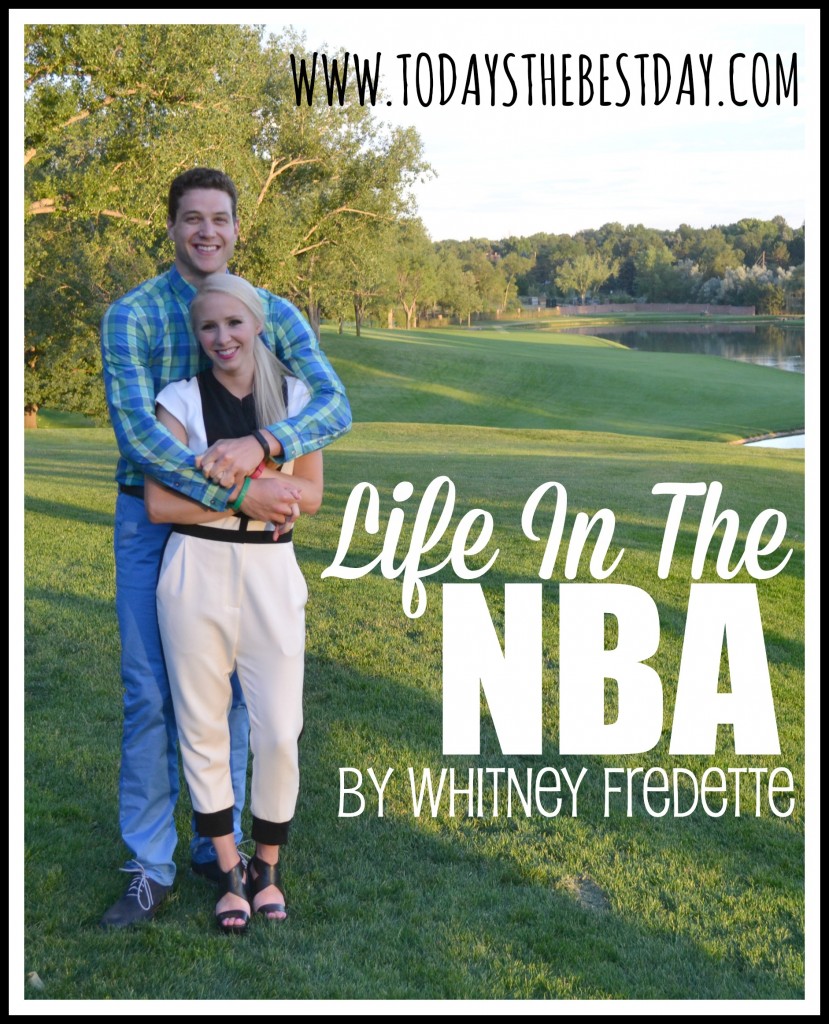 whitney and jimmer fredette - LIFE IN THE NBA {as a wife}