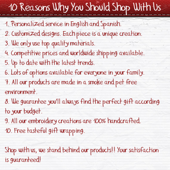 10 Reasons You Should Shop With Us