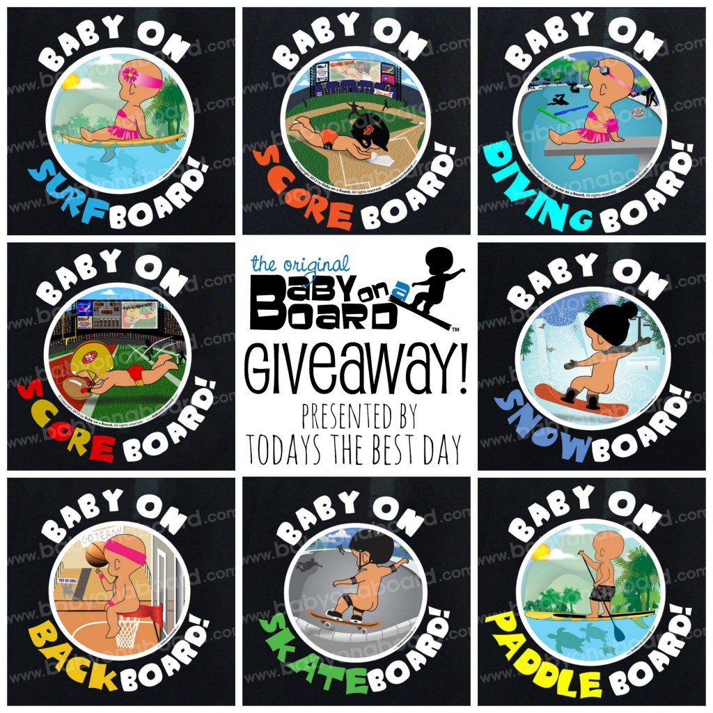 Baby on A Board Giveaway