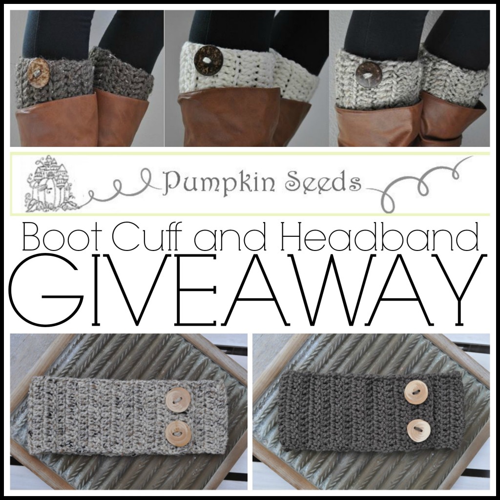 BOOT CUFF AND HEADBAND Giveaway by Pumpkin Seeds and Todays The Best Day