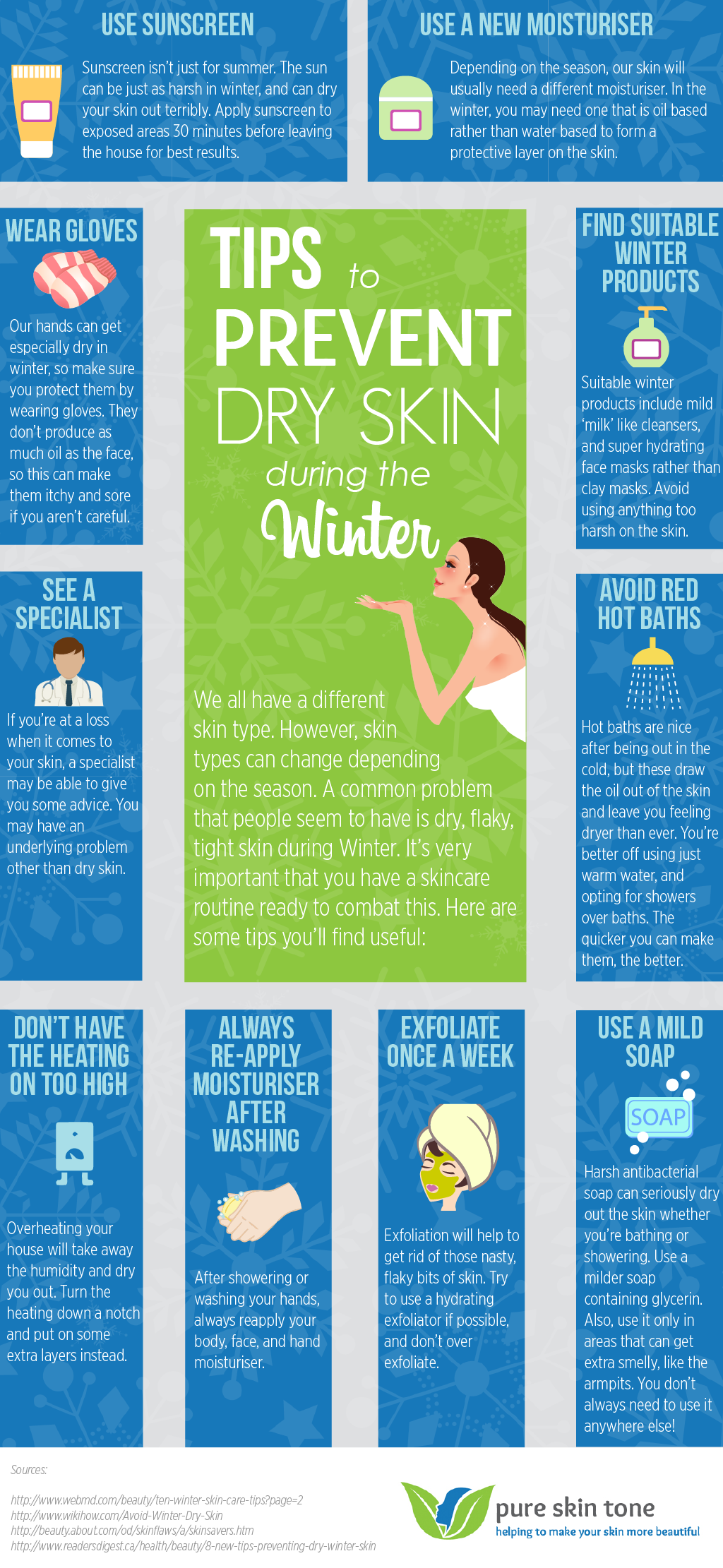 Dry Skin In Winter