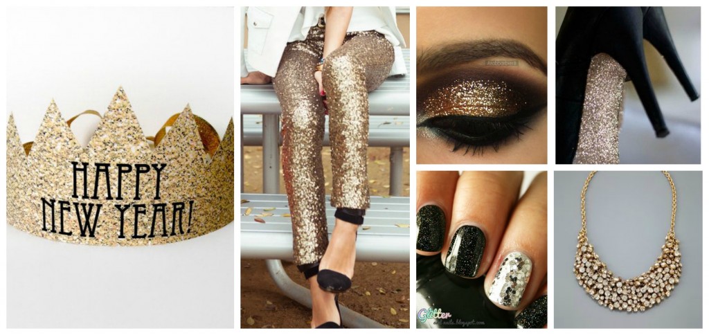 NYE GOLD AND BLACK