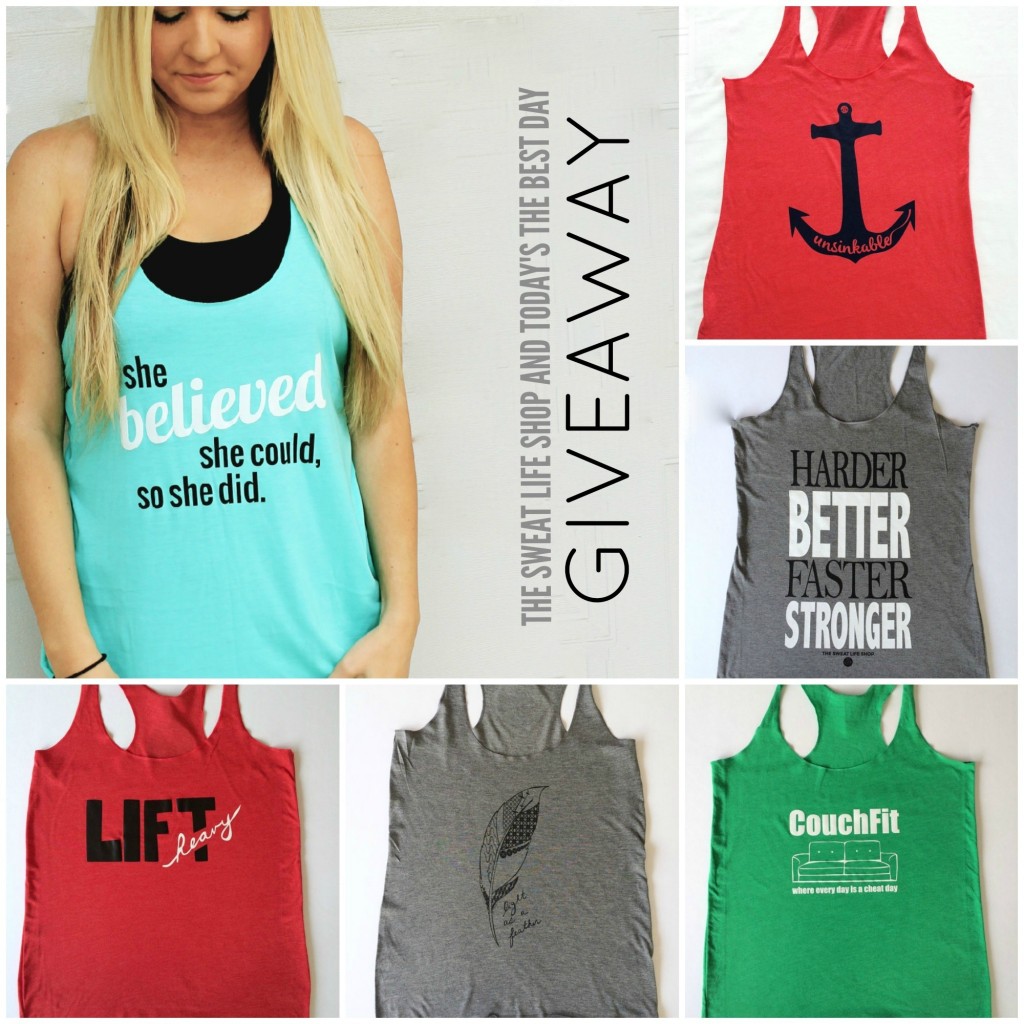 GIVEAWAY THE SWEAT LIFE SHOP