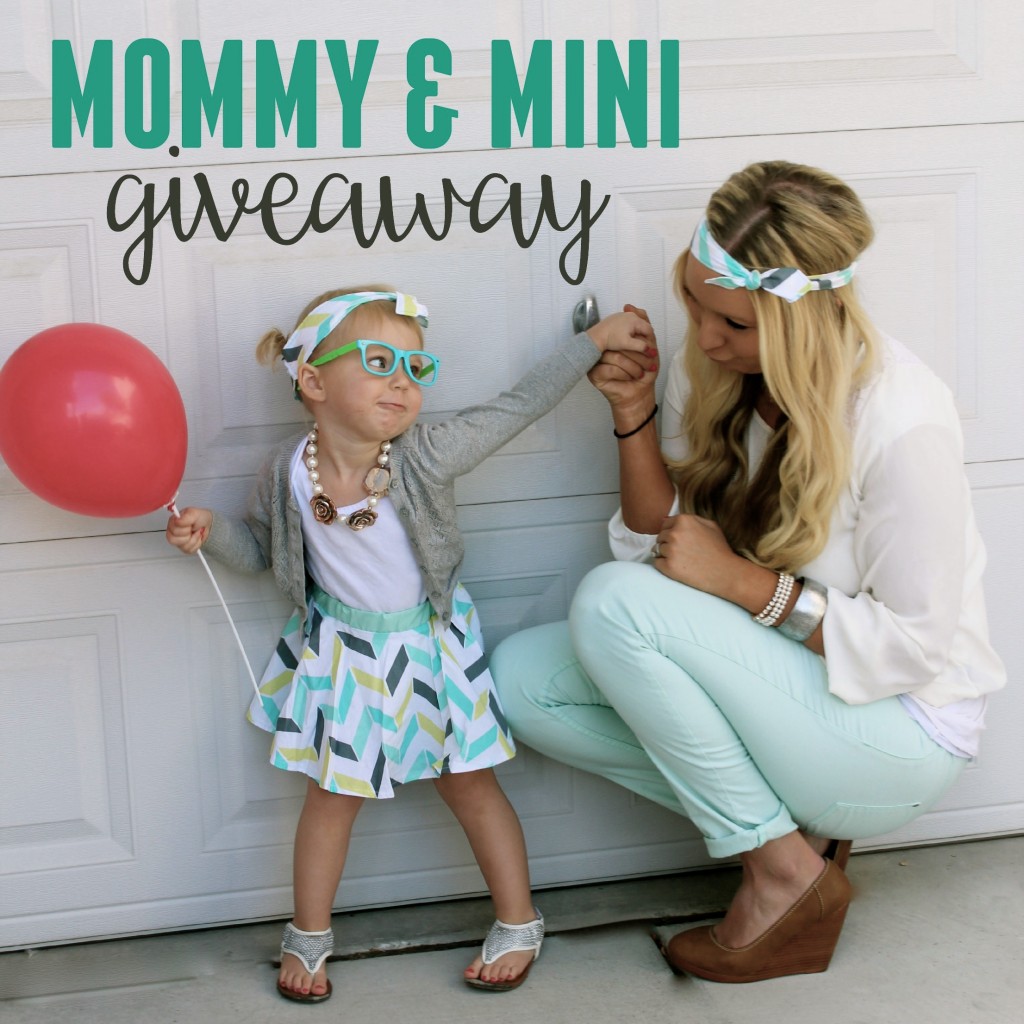 mommy and mini giveaway