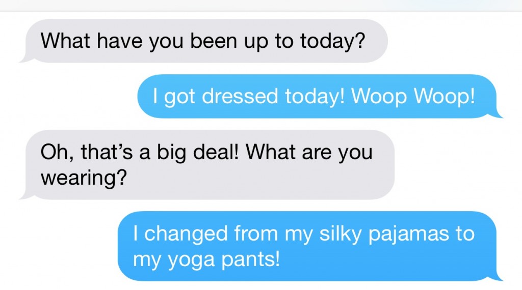 MOM LIFE When yoga pants is considered getting dressed!