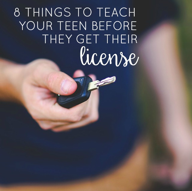 8 Things To Teach Before License