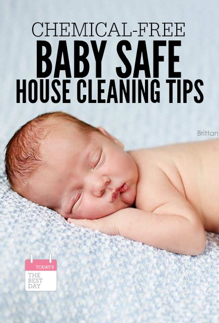 Baby Safe House Cleaning Tips - Chemical FREE!