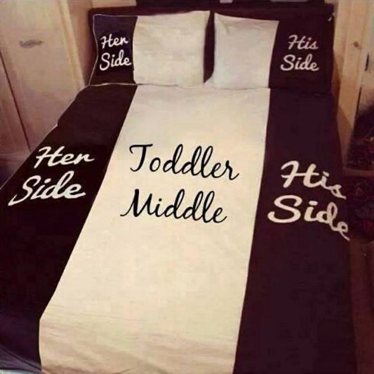 Toddler Middle His Side vs Her Side