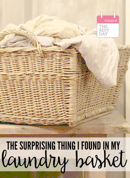 Laundry Basket - LOVE being a mom!! So beautiful and true!