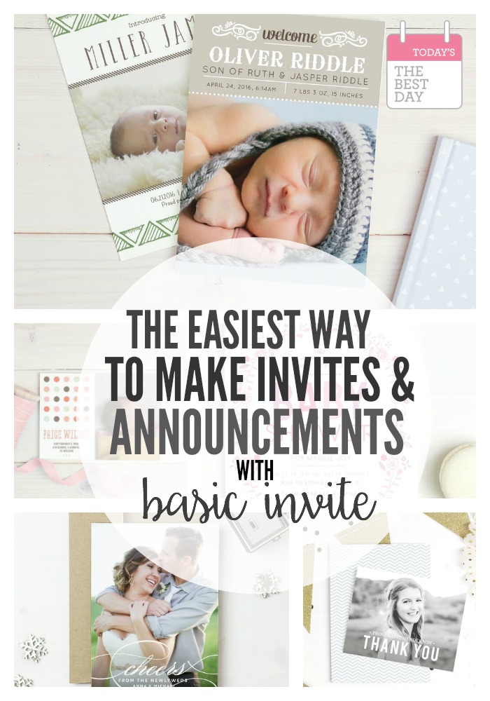 The Easiest Way To Make Invites & Announcements with Basic Invite