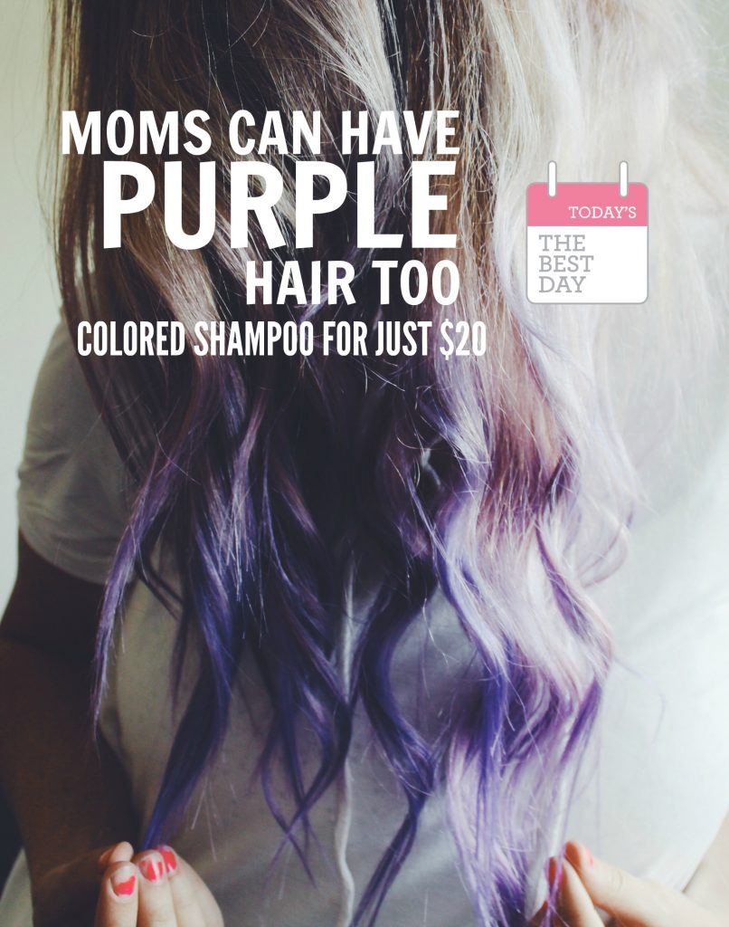 Moms Can Have Purple Hair Too - $20 SHAMPOO!! 