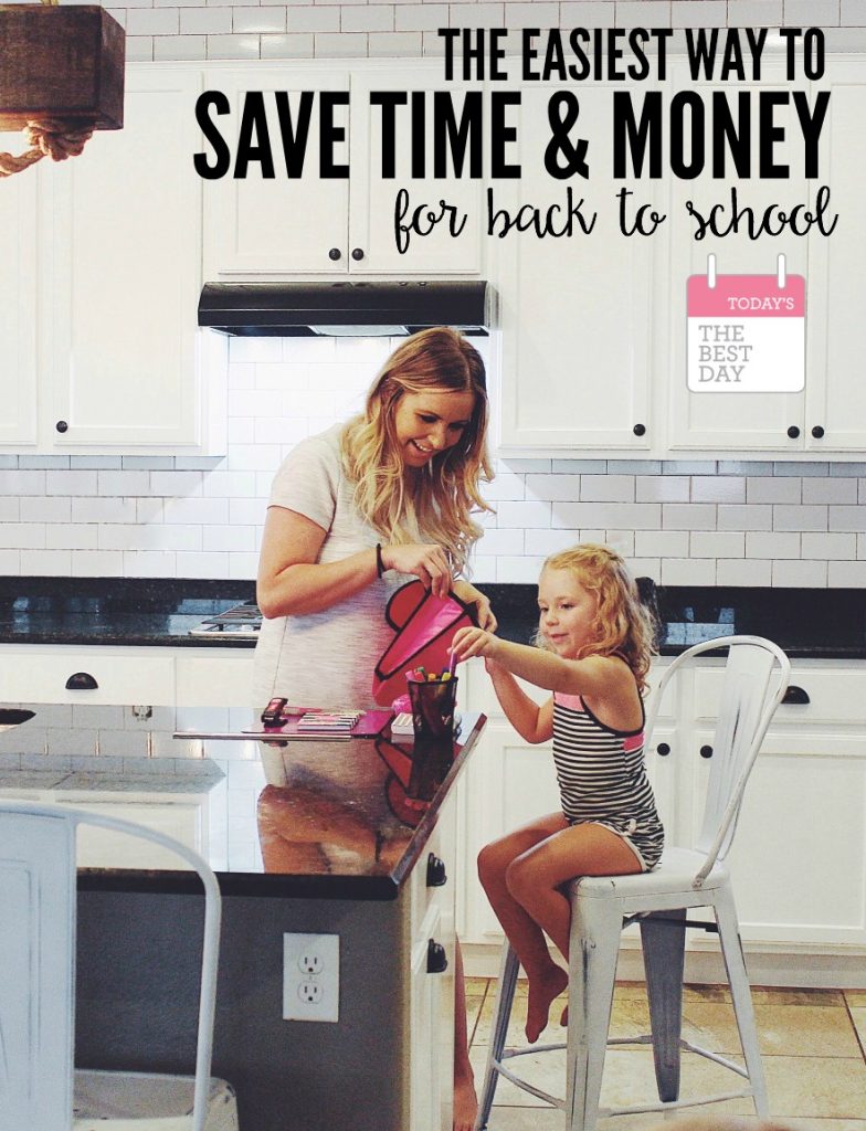 The Easiest Way To Save Time & Money For Back To School