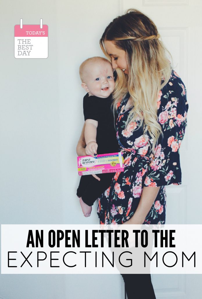 An Open Letter To The Expecting Mom